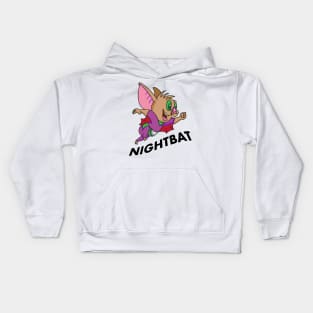 nightbat flying Kids Hoodie